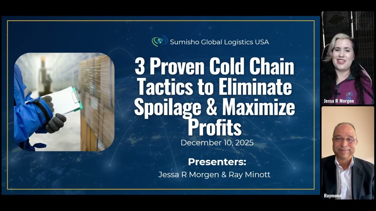 Free Webinar: 3 Proven Cold Chain Tactics to Eliminate Spoilage and Maximize Profits