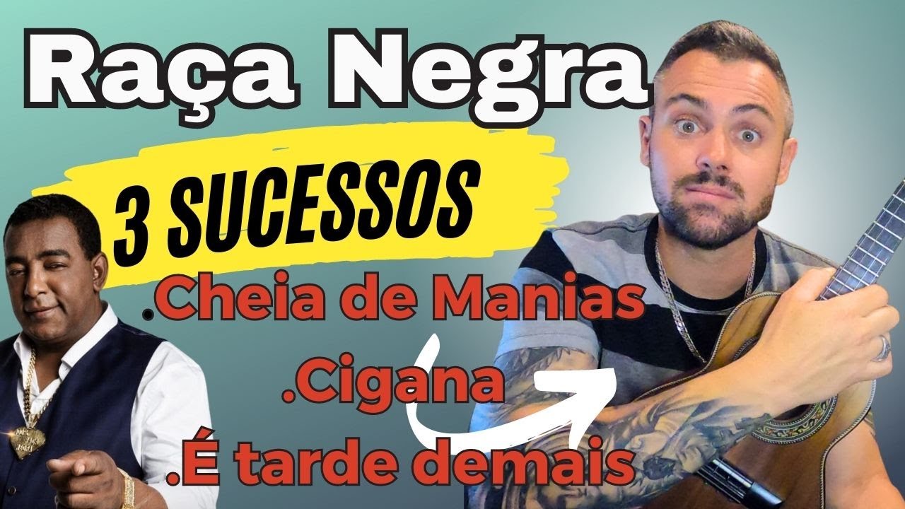 Aprenda a Tocar 3 Sucessos do Raça Negra no Cavaquinho 