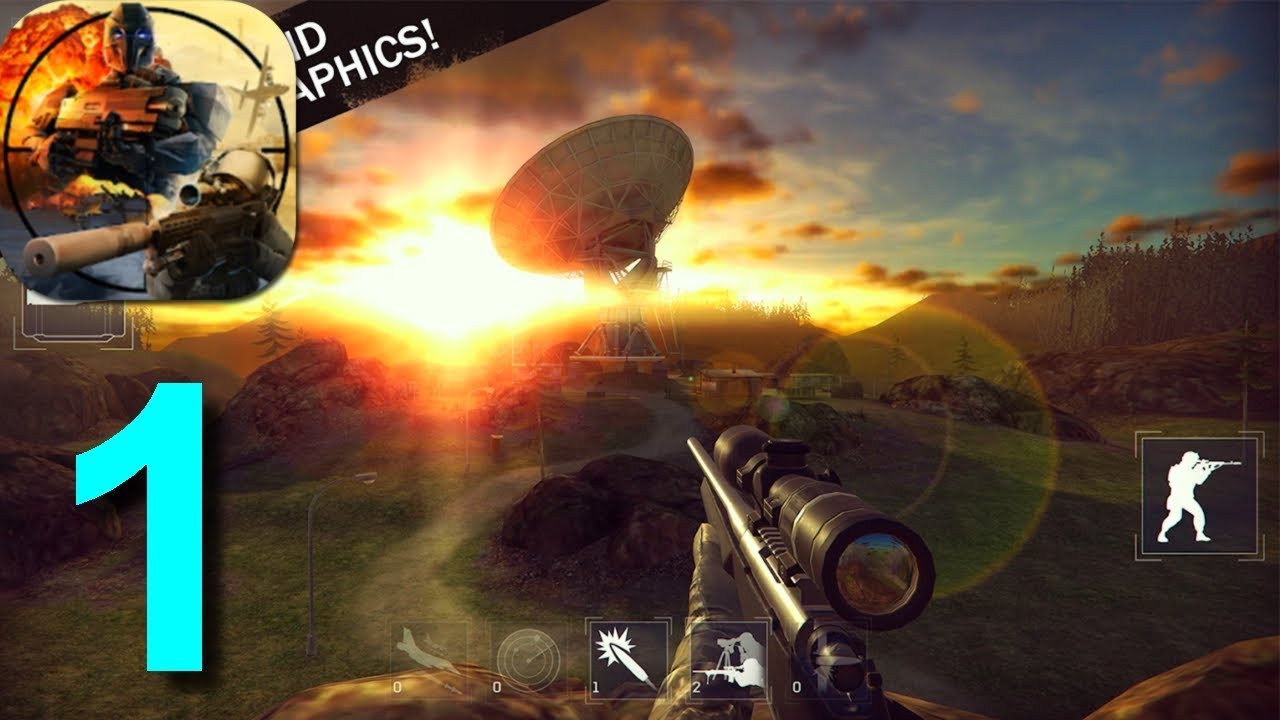 Sniper Extinction Walkthrough Part 1 / Android Gameplay HD