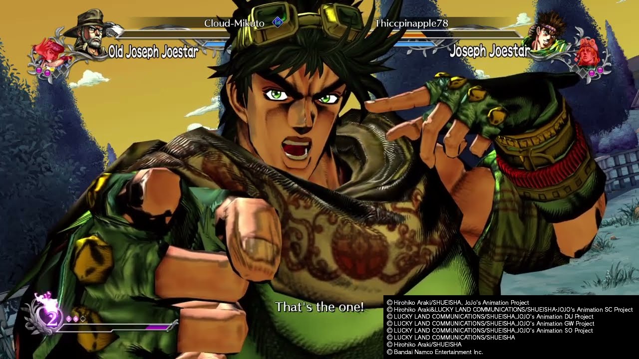Old Joseph Vs Joseph - Ranked Match|JoJo's Bizarre Adventure: All-Star Battle R