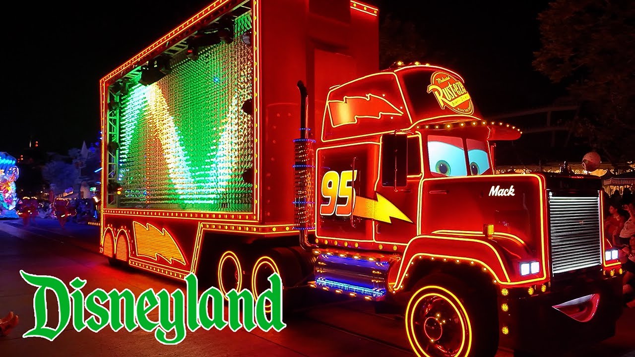Disney's Paint the Night Parade - Disneyland 70th - 4k Multi-Camera