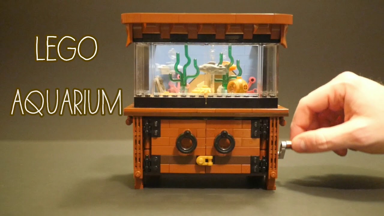 Incredible Lego Clockwork Aquarium