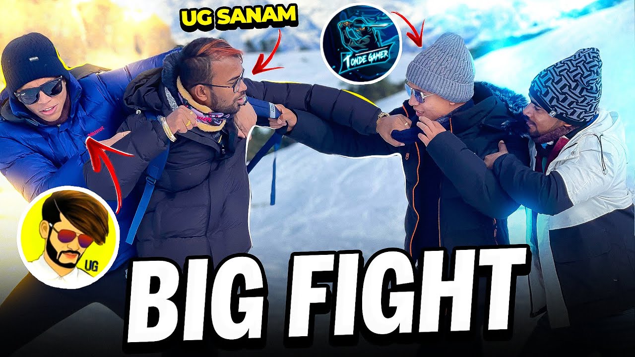 Nepal में Ug Ayush Bhai से Hui Big Fight 😈 Full Controversy - Tonde Gamer