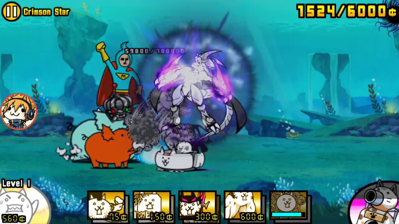 The Battle Cats ~ Crimson Star ⟨Cats of the Cosmos: Chapter 3⟩ ~ NO GACHA ⟨CHEESE⟩