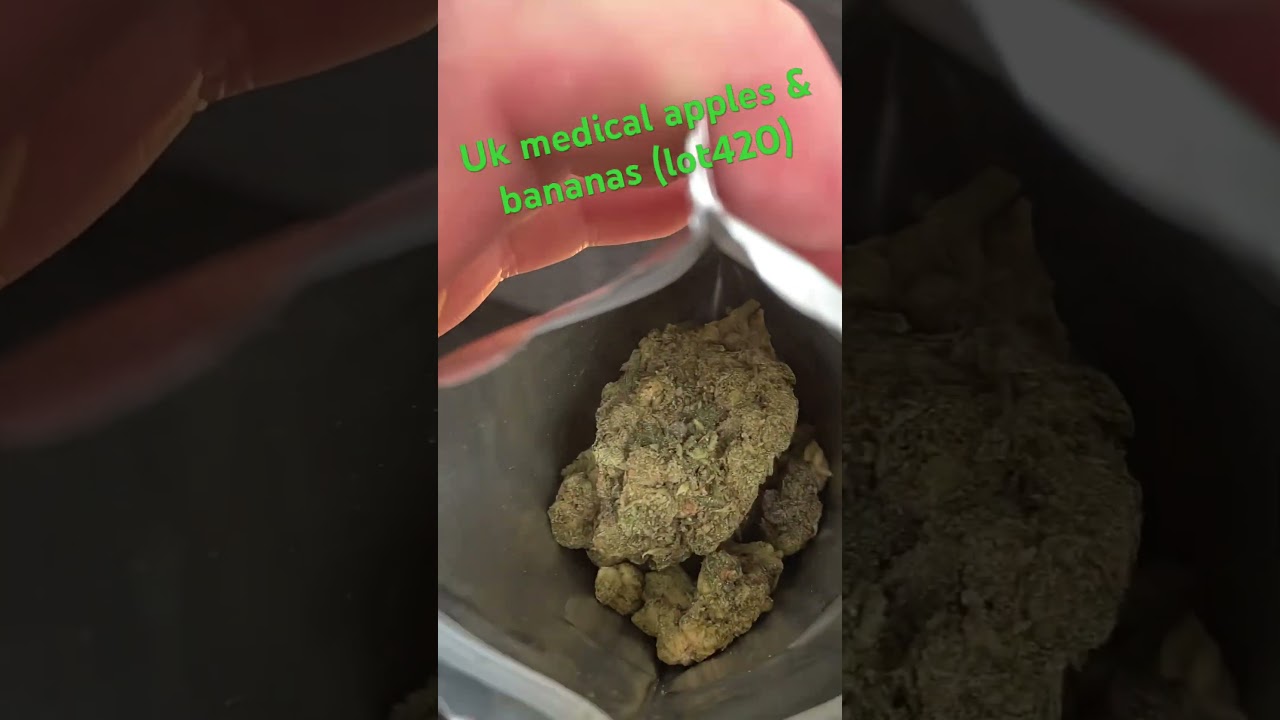 Lot420 яблоки и бананы #entourage #ukmedicalcannabis #legal #uk #backpainrelief