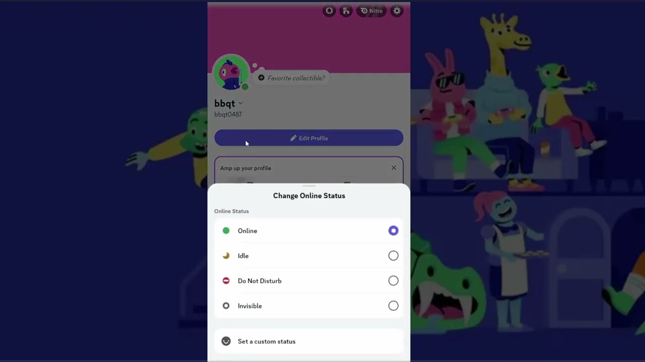 How To Appear Offline in Discord Mobile