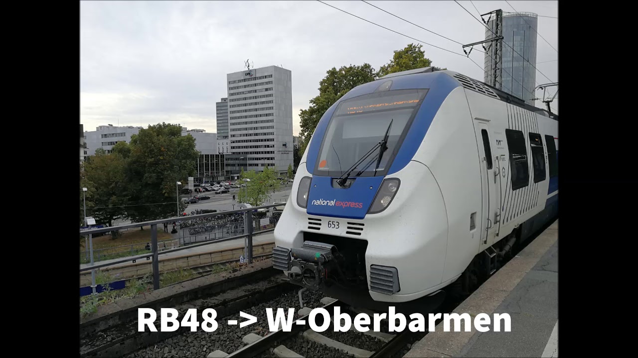 [National Express] Ansagen RB48 Köln Messe/Deutz - Wuppertal-Oberbarmen