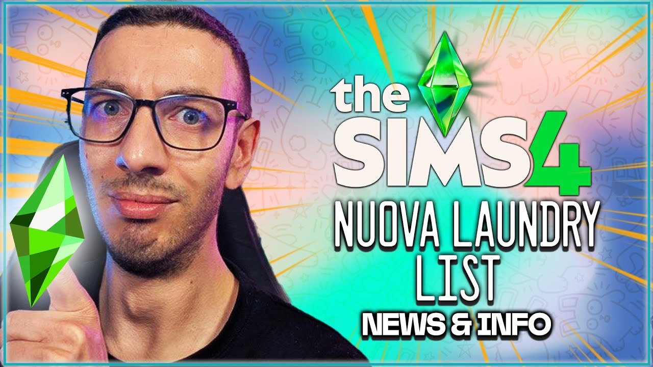😱 NUOVA LAUNDRY LIST THE SIMS  4! 😱 NEWS&INFO