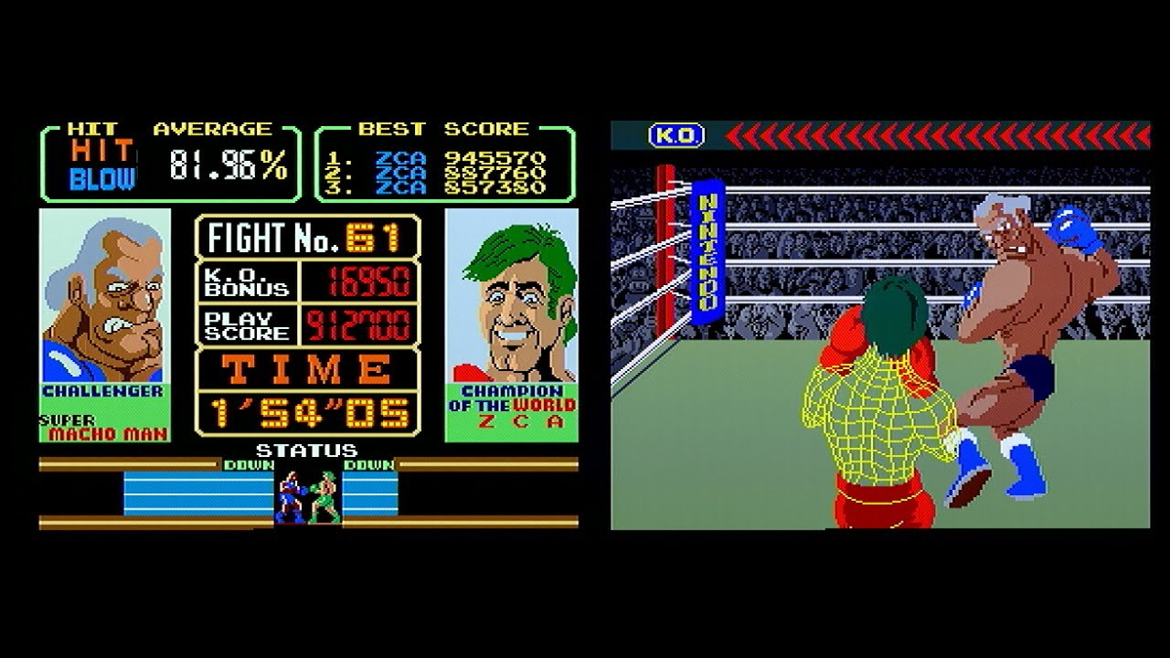 Super Punch-Out!! (Arcade) - *Former* High Score World Record [1,917,800 points]