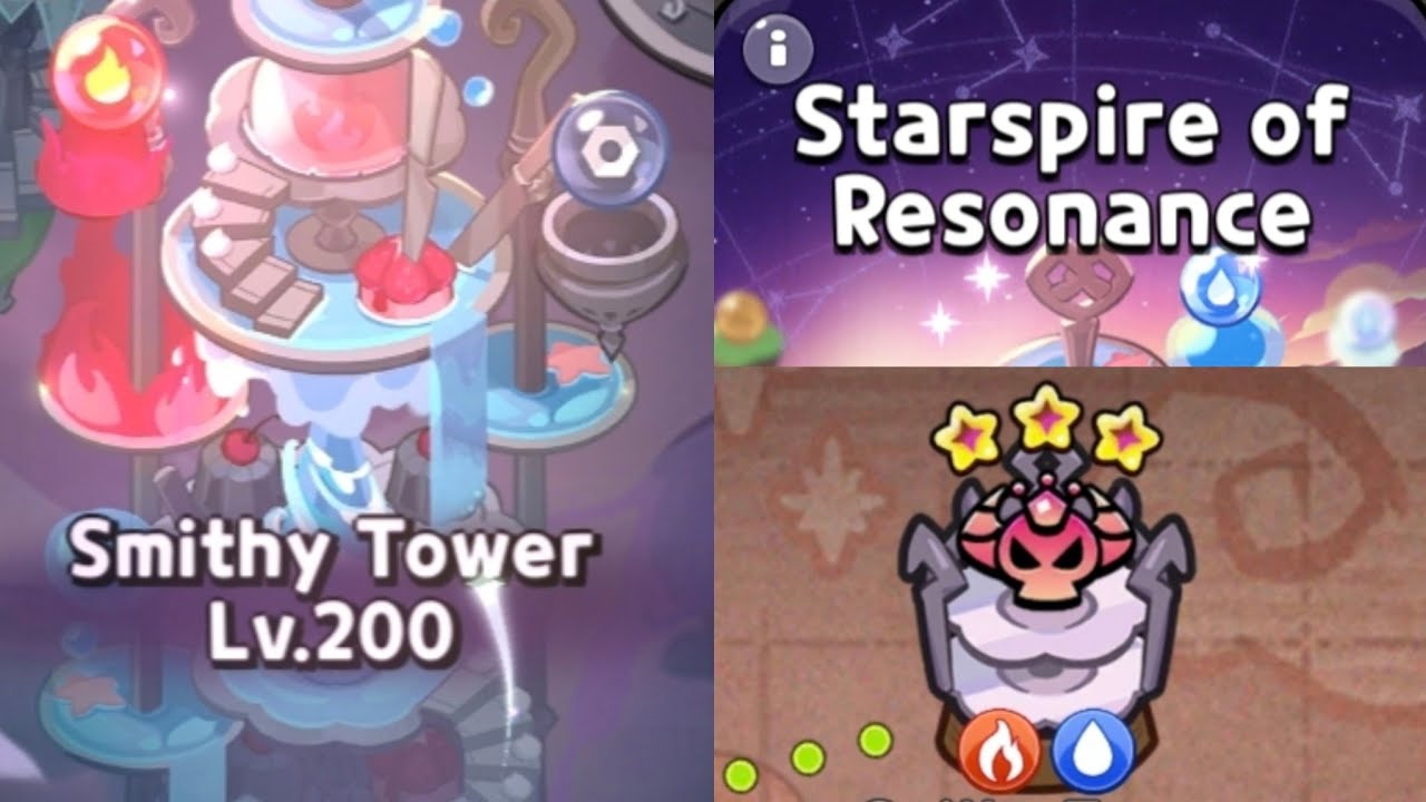 Smithy Tower Lv1 to Lv200 Guide | Cookie Run Kingdom 