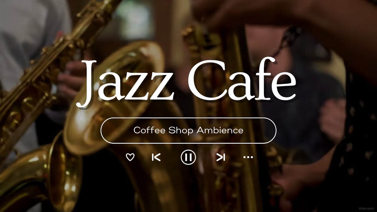 Smooth Jazz Music ~ Spring Coffee Shop Ambience for Work, Study 🌸 Relaxing Jazz Instrumental Music