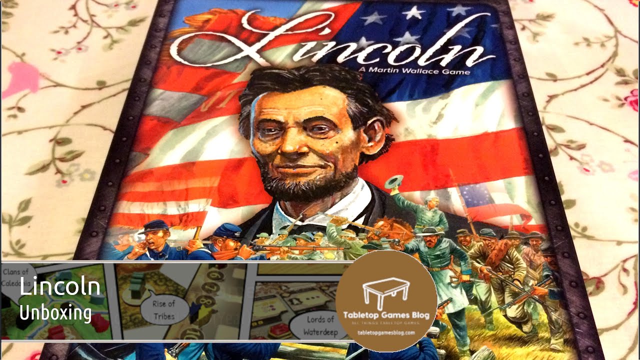 Lincoln by PSC Games and Worthington Games (Unboxing)