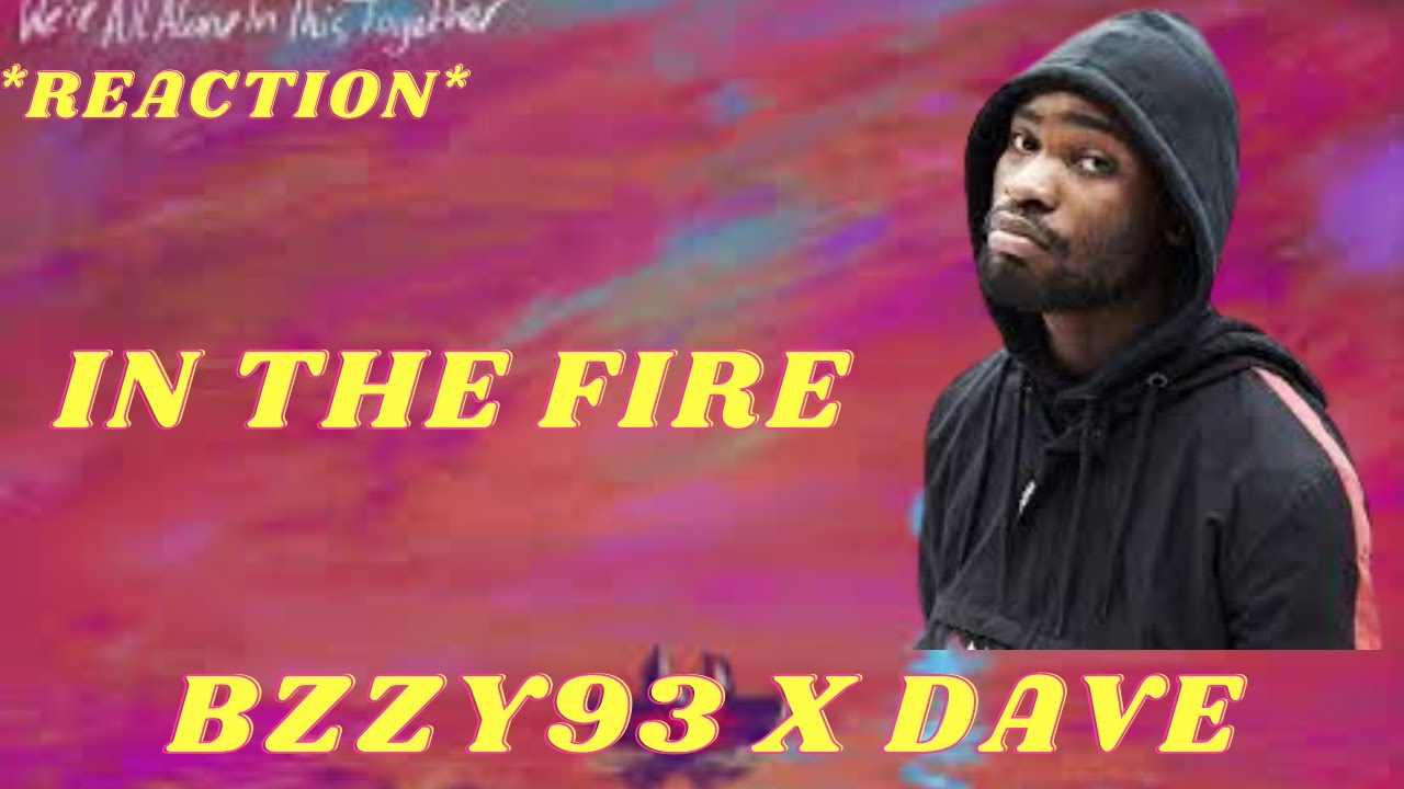 American REACTS to UK RAPPER! | Dave (In The Fire ) 🇬🇧 | (REACTION!!!)