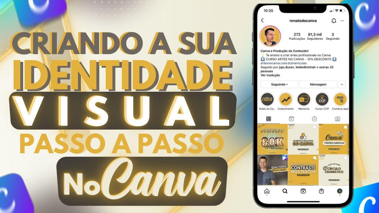 CRIANDO SUA IDENTIDADE VISUAL NO CANVA | Renato Duran