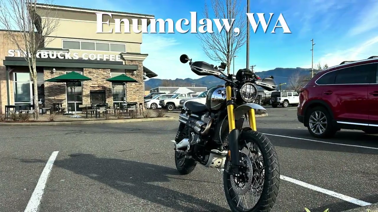 Break-in Miles | First Starbucks | Triumph Scrambler 1200 XE Chrome Edition