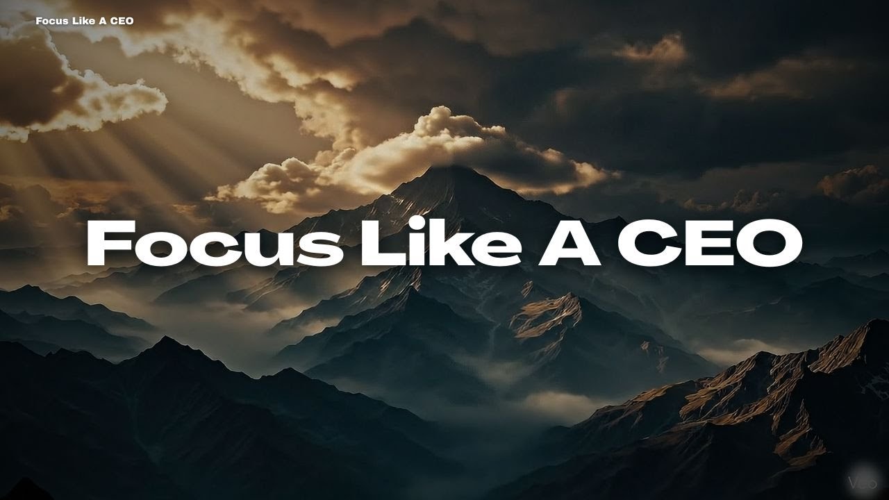Focus like a CEO - Cosmic Chillstep for Steady Workflow