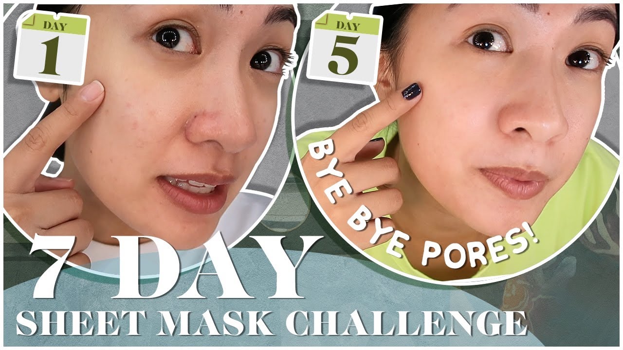 7 Day Sheet Mask Challenge |  Laureen Uy