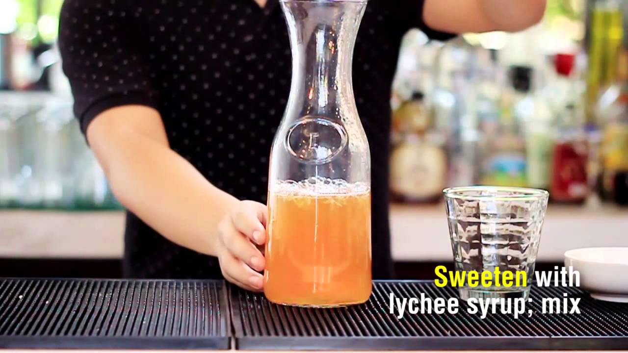 Recipe: How to Make Lychee Tea-monade