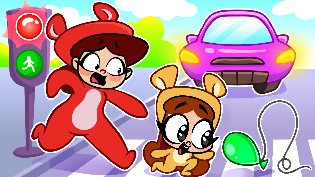 Safety Rules on the Street 👟Learn together with Doo Bee Doo🤩