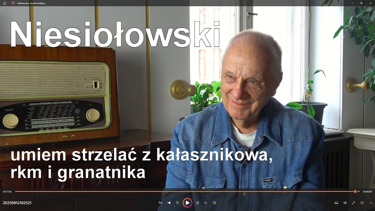 Niesiołowski: umiem strzelać z kałasznikowa, rkm i granatnika
