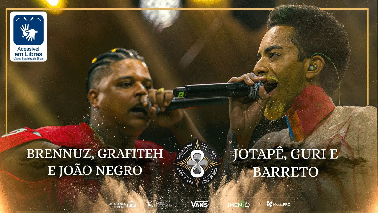 JOTAPÊ, GURI E BARRETO X BRENNUZ, GRAFITEH E JOÃO NEGRO | SEMIFINAL | BDA 8 ANOS
