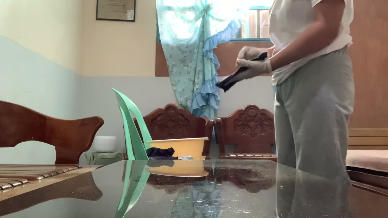 Damp Dusting Return Demonstration (as a first timer)