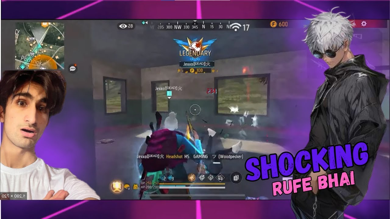 Shocking Rufe Bhai On His Stream...😱 Whole Chat Called Me Hacker  || Garena Free Fire