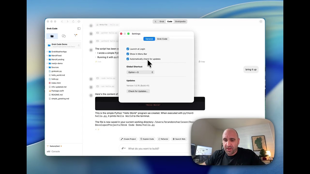 Я разработал полноценное нативное приложение на Grok и X для macOS &ndash; Code Agent меняет ВСЁ! (Откр...