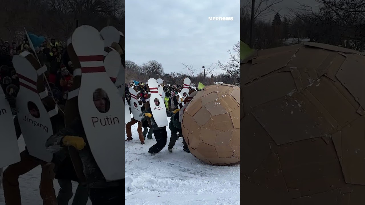 Community unites at Powderhorn Art Sled Rally despite ICE impact on neighborhood