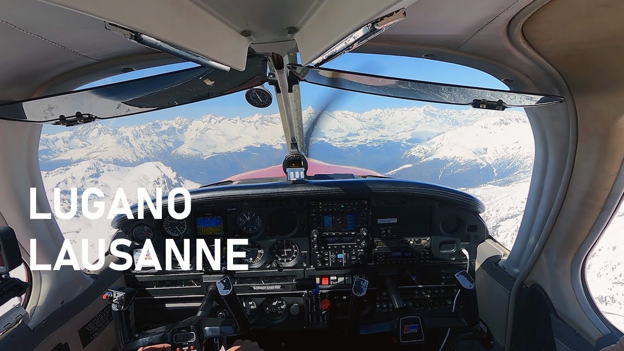 Vol Époustouflant : Lugano à Lausanne - Live ATC