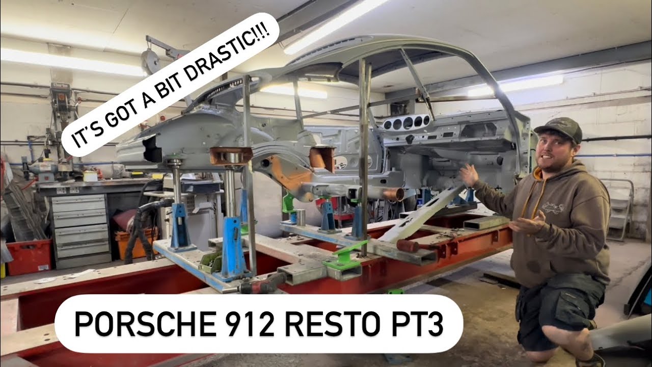 Porsche 911 (912) Restoration pt3! Deep into the metalwork now!