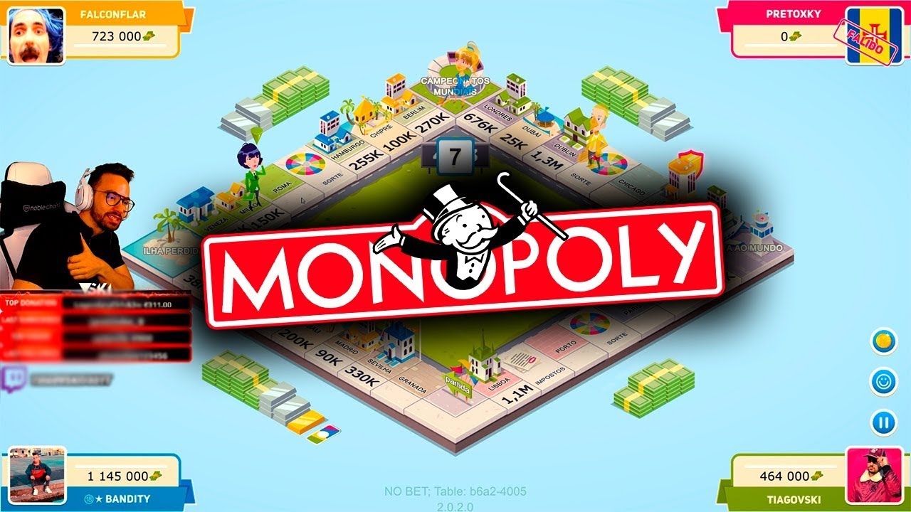 MONOPOLY - O QUE EU ME RI COM ESTE JOGO ...