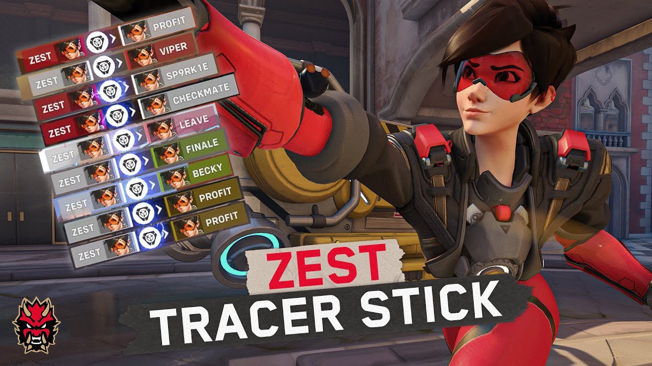 ZEST TRACER STICK COMPILATION | Overwatch League 2023