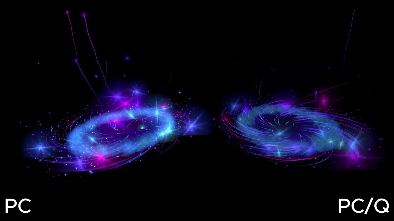 Shader Comparison for Space Set