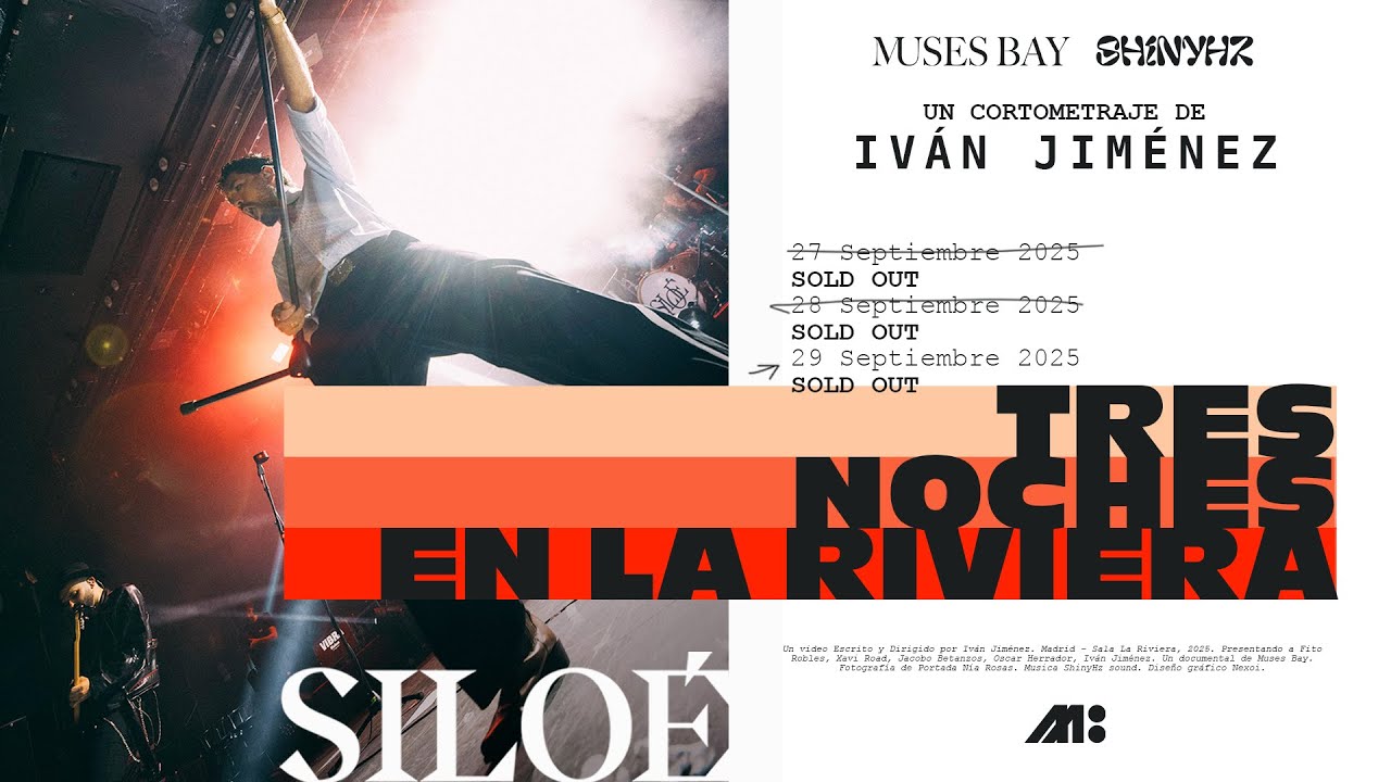 SILOÉ, TRES NOCHES EN LA RIVIERA | El concierto que lo cambió todo, desde dentro. Directo La Riviera
