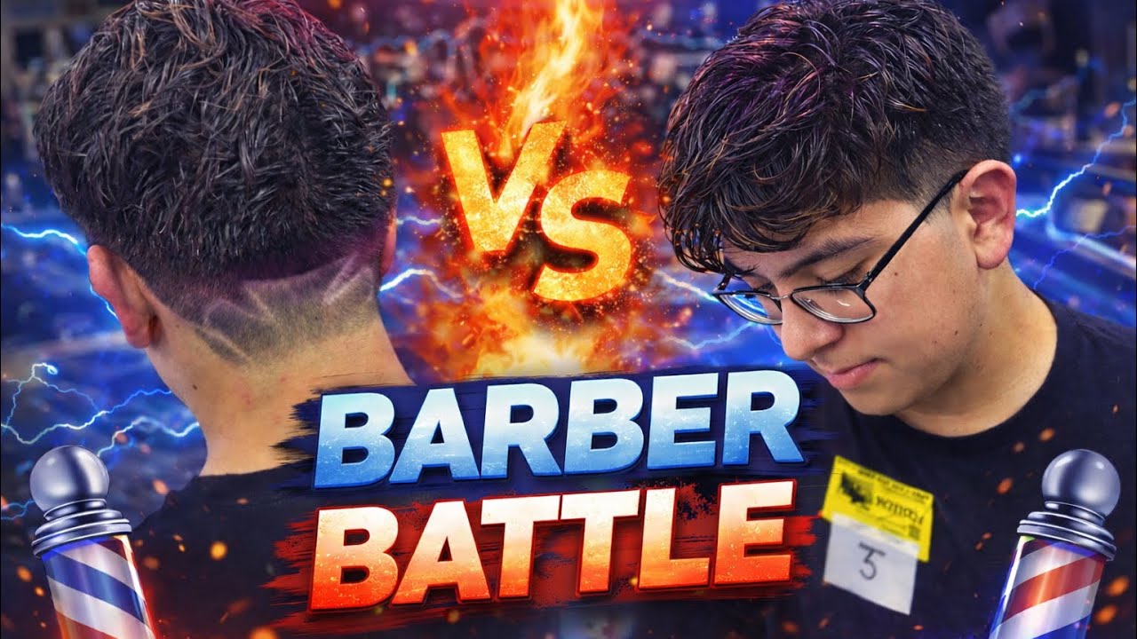 Barber battle (at school)
