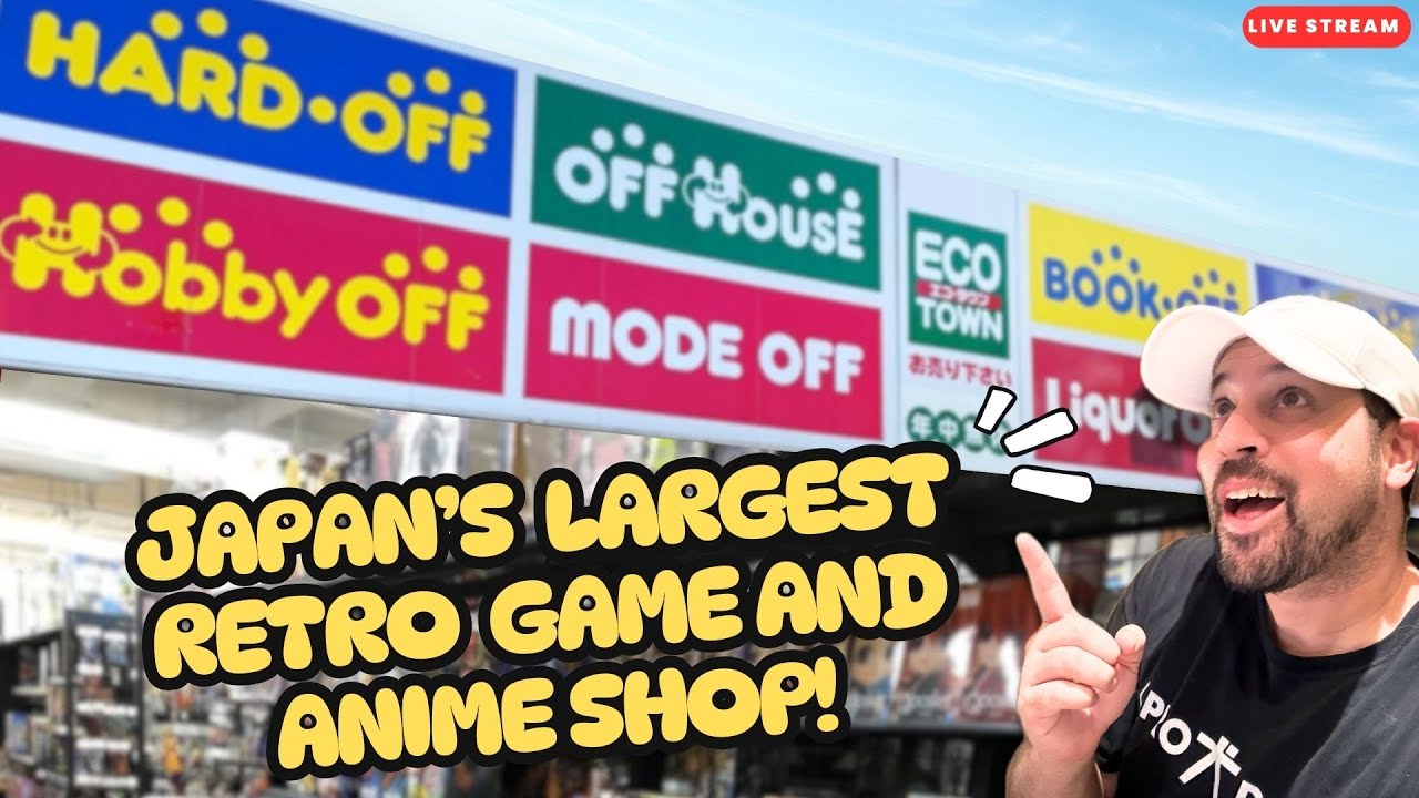 (LIVE) Tokyo's Massive Second Hand Complex - Hard-Off Eco Town Hachioji