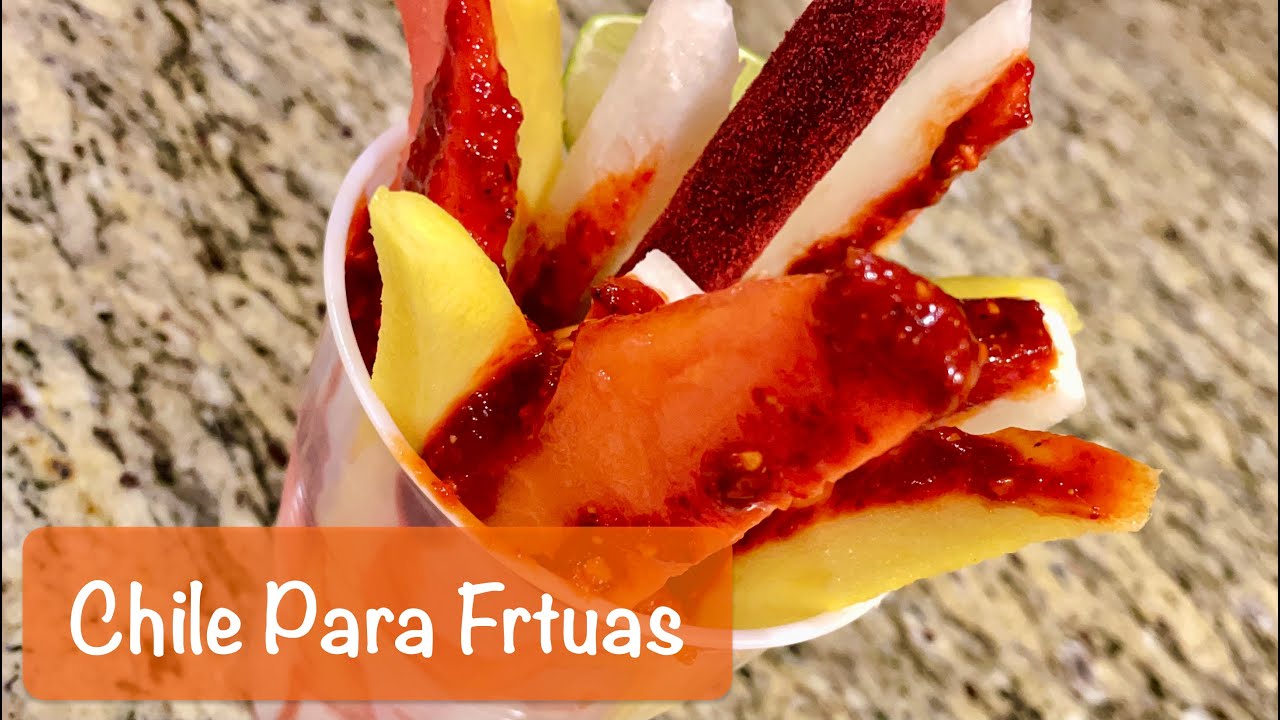 Como  Hacer CHILE para Frutas 🥥🥭