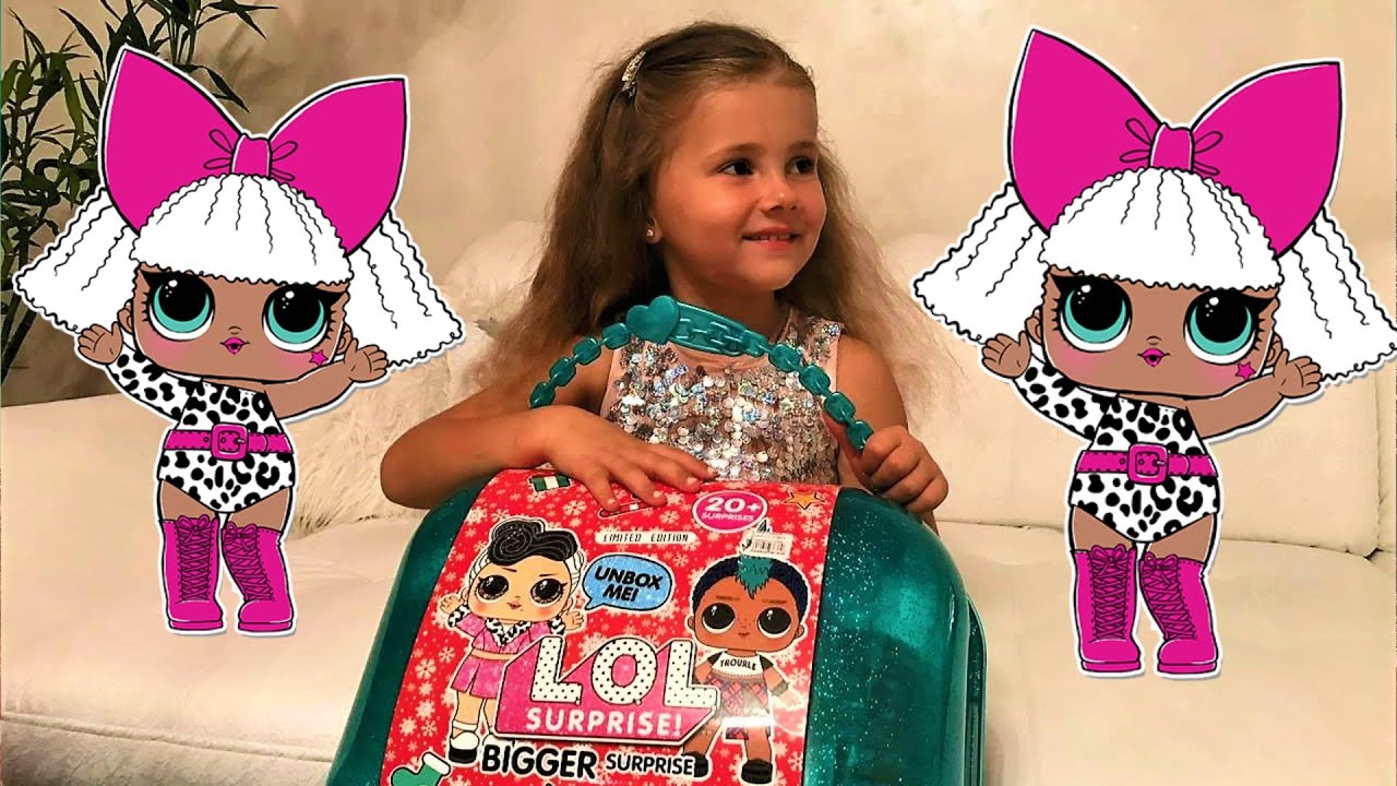 UNBOXING LOL SURPRISE BIGGER SURPRISE