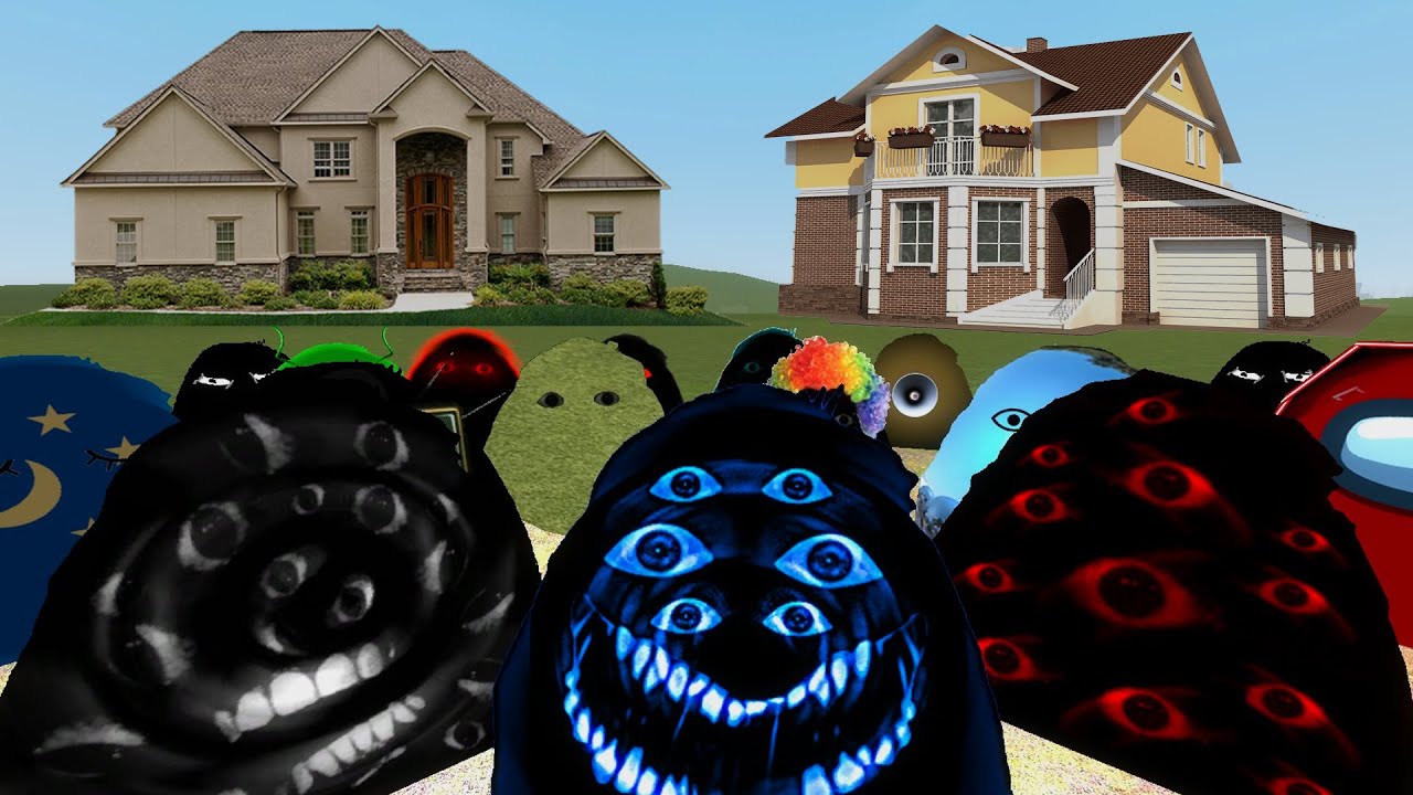 Angry Munci Family Vs Houses In Garry's Mod! (Park 3)