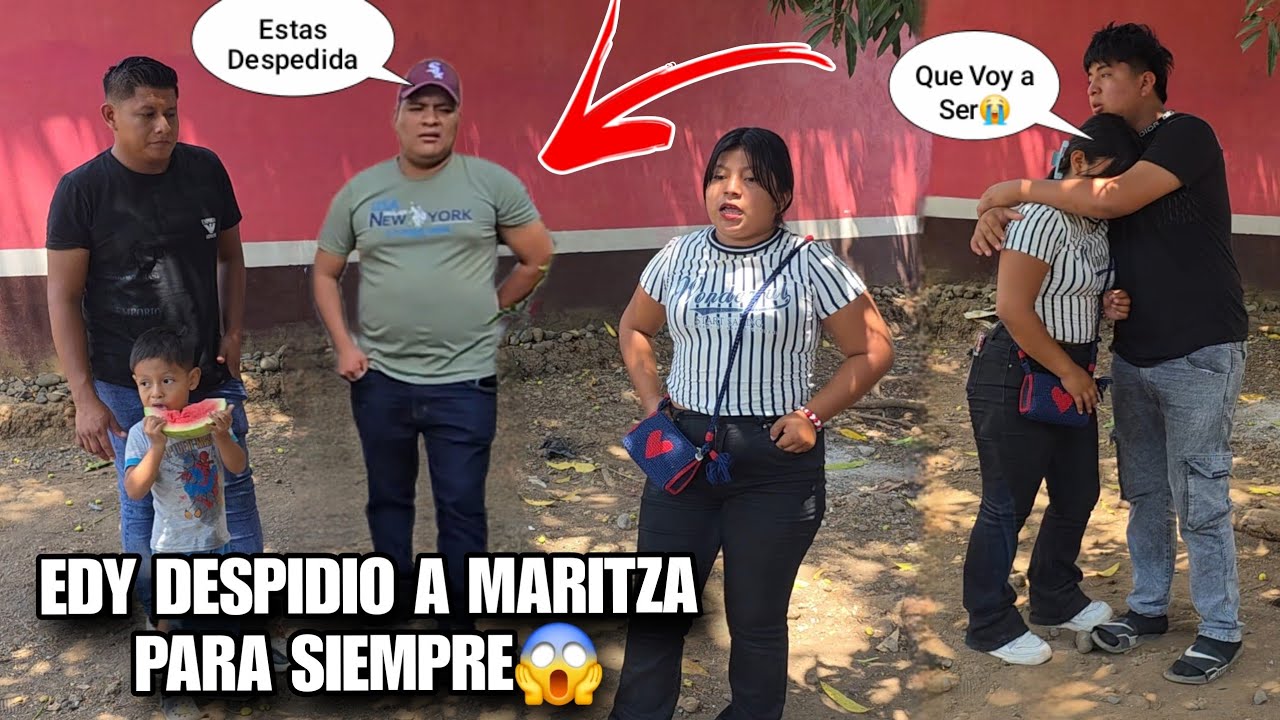 🔴Urgente,EDY Por Fin Saco a MARITZA Del Canal😱Ella Dejo En Paz a MANUELA😰Ella Llorando Se Despide‼️