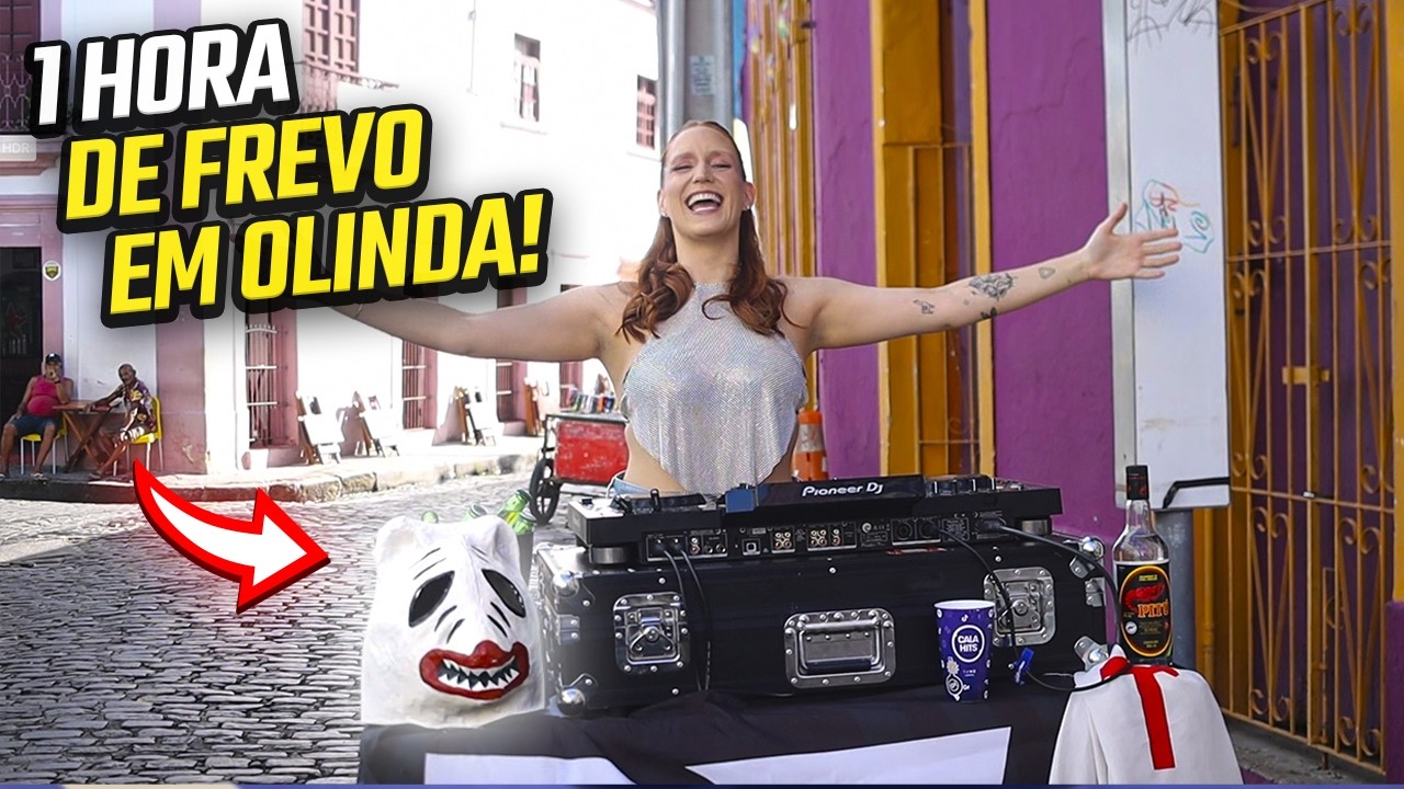 01 HORA DE FREVO NA LADEIRA DE OLINDA | PARA OUVIR NO CARNAVAL DE PERNAMBUCO
