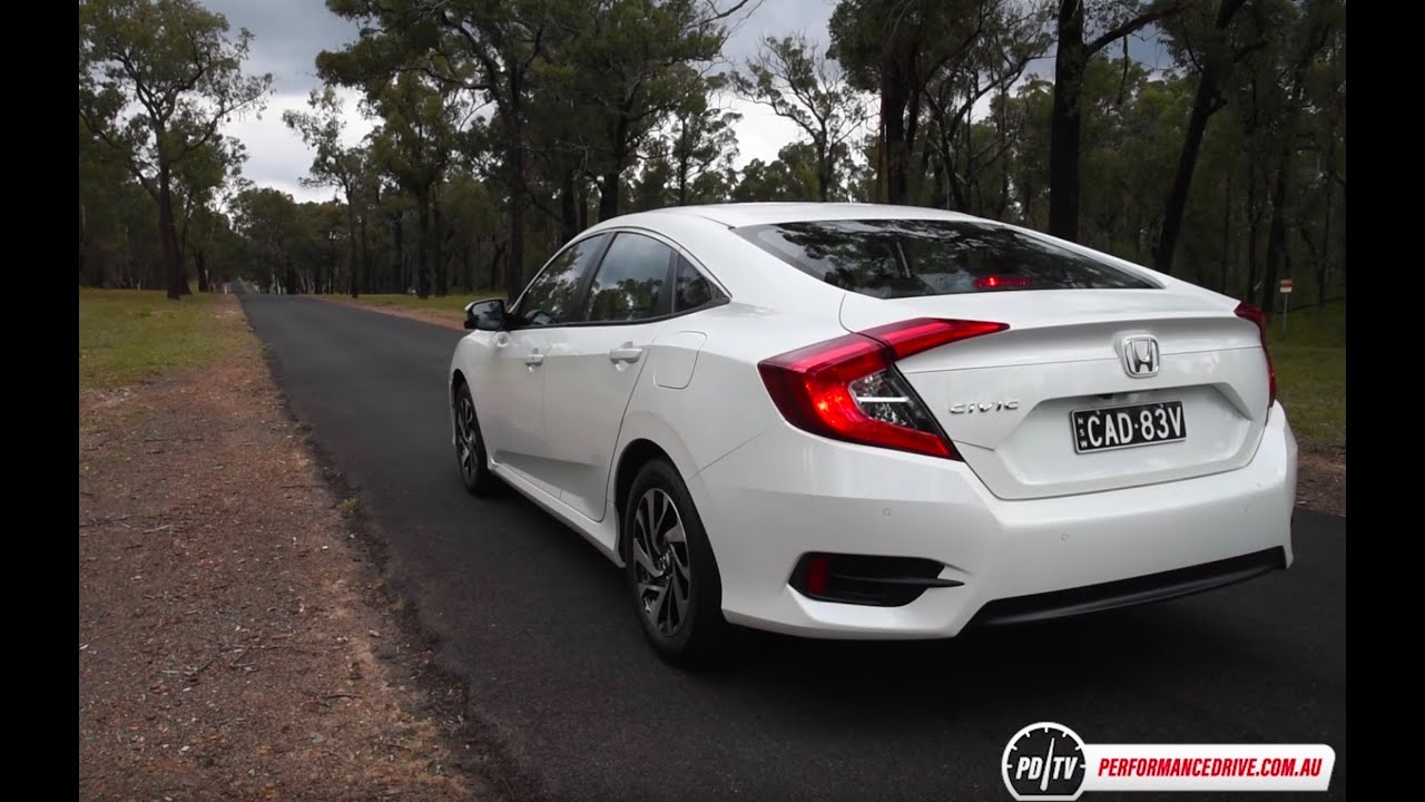 2016 Honda Civic VTi-S (1.8 CVT) 0-100km/h & engine sound