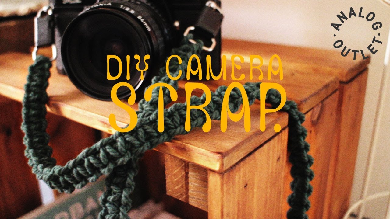 ANALOG OUTLET. DIY Camera Strap