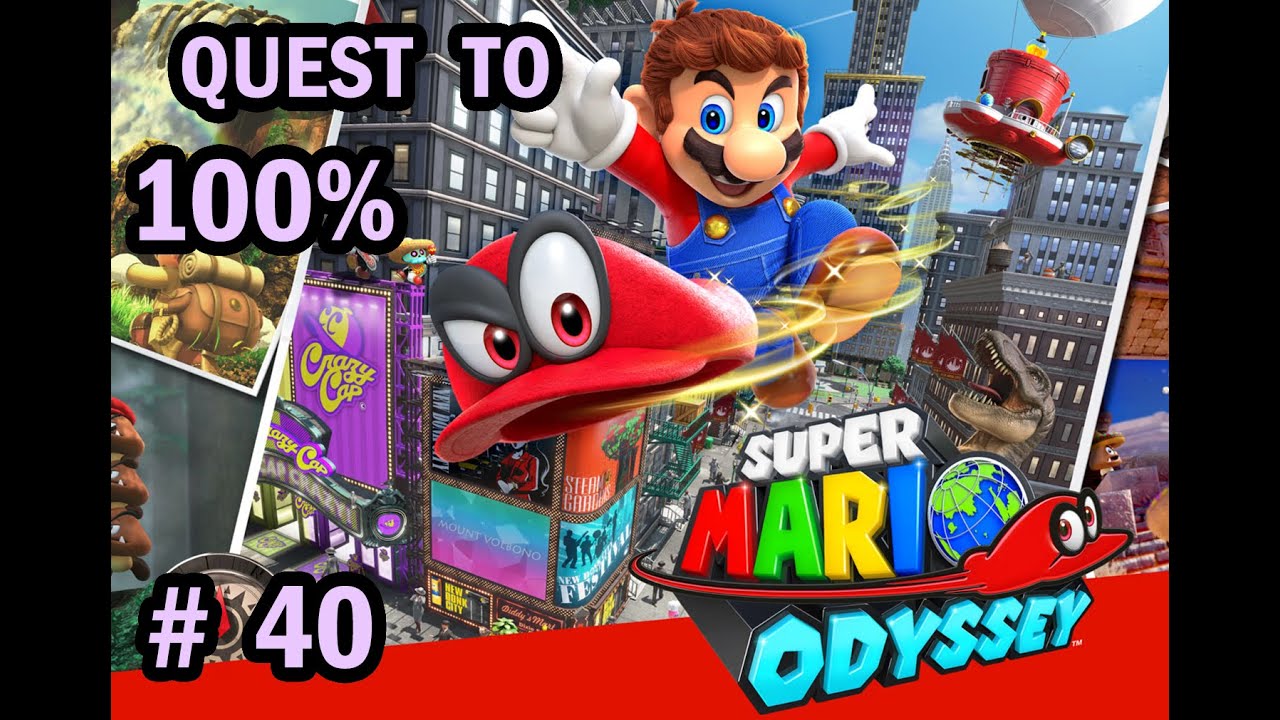 Quest to 100% ((Super Mario Odyssey)) Volleyball & Multi Long Jump Moons Are Done! - Part 40 / 44