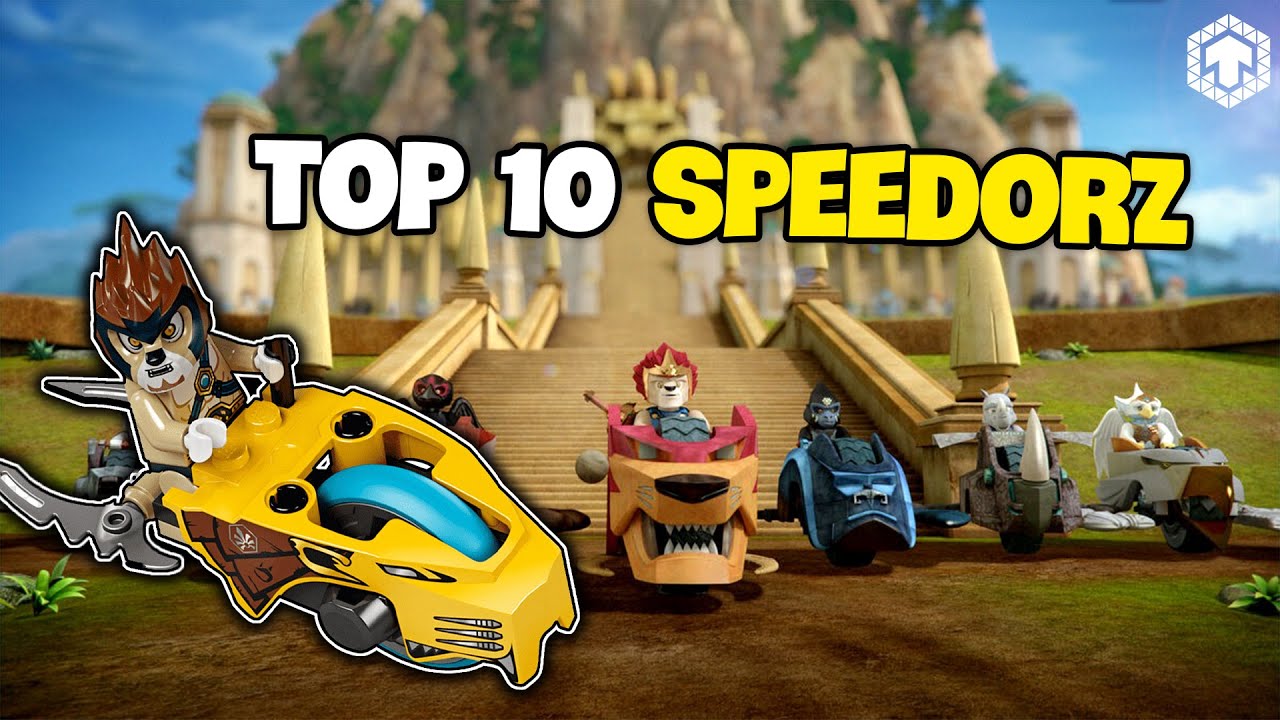 Huyền Thoại CHIMA: Top 10 Bộ Lego Speedorz Giá Trị Nhất | LEGO Legends Of Chima | Ten Tun