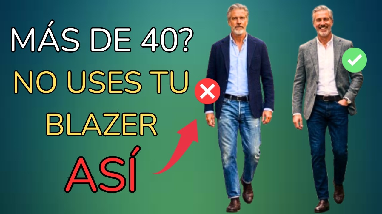 4 Combinaciones de Blazer y Pantalón que Siempre Funcionan Después de los 40| Refinamiento Masculino