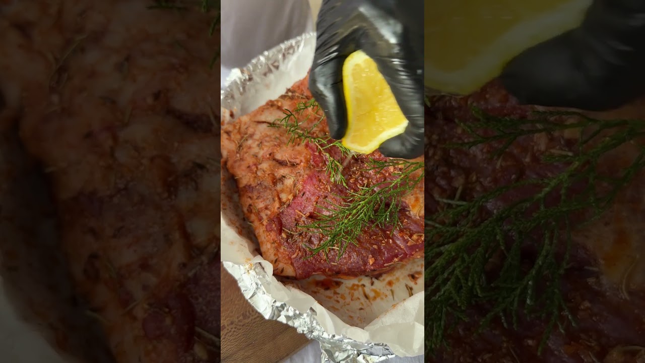 Assado Meat ASMR| Juicy & Crispy Sound|