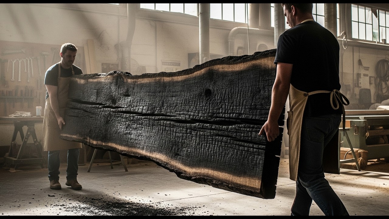 Pick Up a Half-Burned Piece of Wood, a Genius Boy Turned it Into a Thousand Dollar Masterpiece