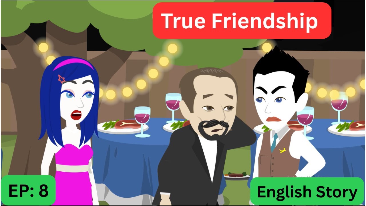 True Friendship #8 | Animation Story| English Story| Learn English| Subtitles| Poonam Animates.